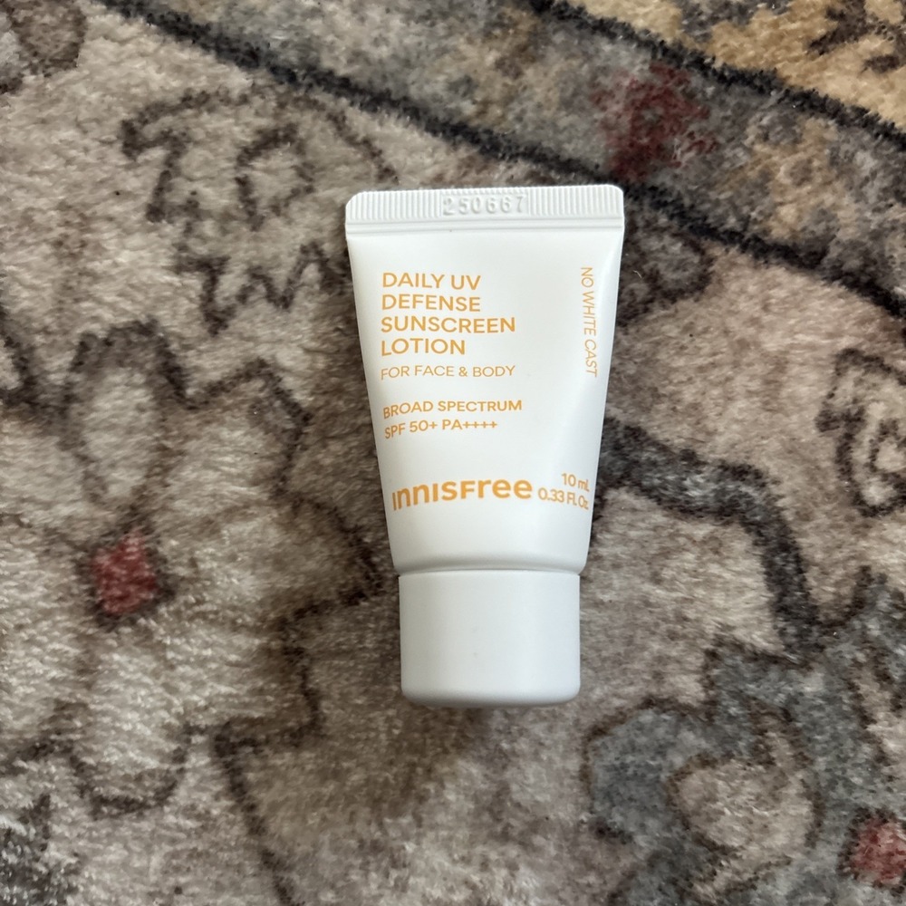 Innisfree Daily UV Defense Invisible Broad Spectrum SPF 36 Sunscreen .33 fl oz